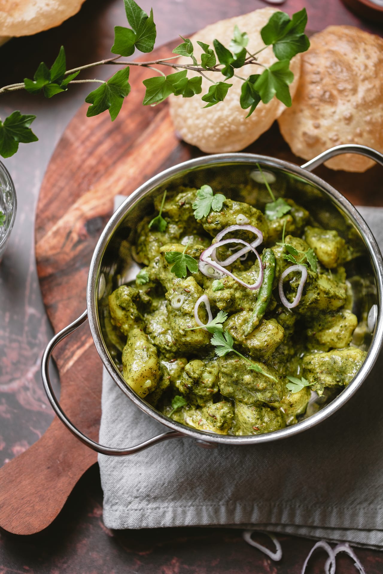 Pudina Aloo